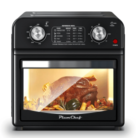 W1002P292365   12.5 Quotation 7-in-1 Convection Oven, 1500W,5 preset menus, pizza, baking, roasting, grilling, toasting, dehydration, defrosting