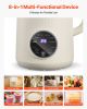 8-in-1 Nut Milk Maker, 41 oz Soy Milk Maker Machine with 10 Blades, for Homemade Oat, Nut, Soy, Juice, Milkshake, Rice Cereal